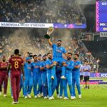 west indies cricket team vs india national cricket team timeline