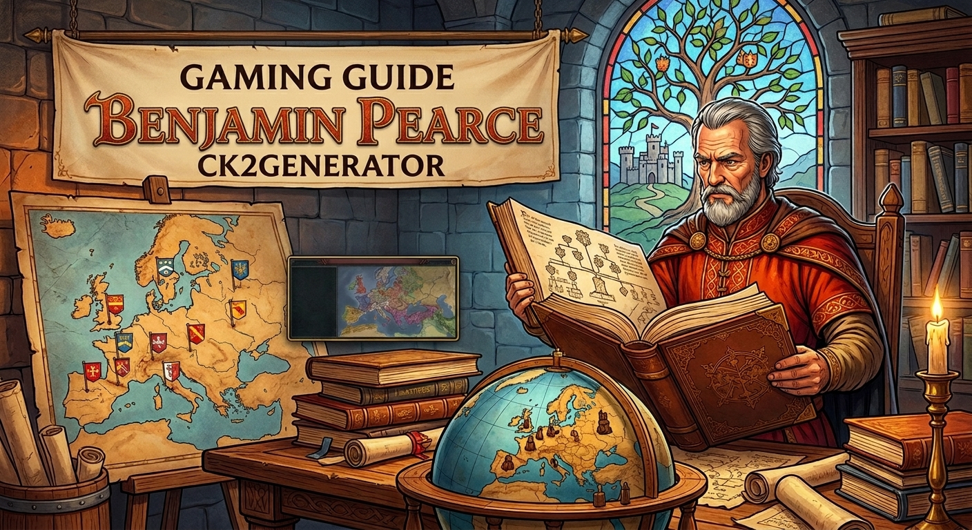 Gaming Guide Benjamin Pearce CK2Generator