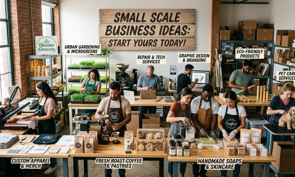 Small Scale Business Ideas